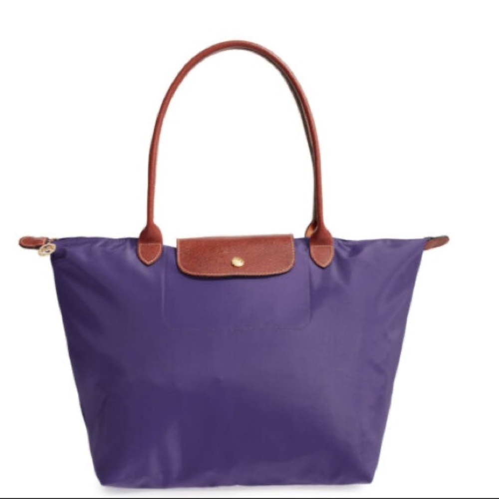 Longchamp Le Pliage large tote.